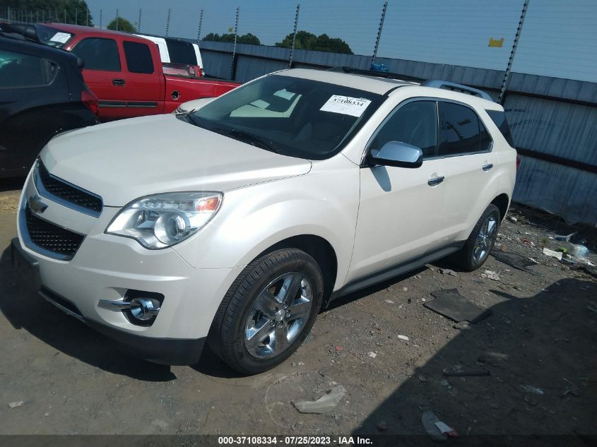 2014 CHEVROLET EQUINOX LTZ - 1GNALDEK8EZ136884