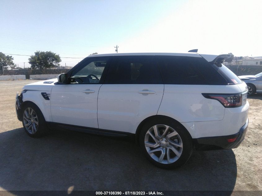 2019 LAND ROVER RANGE ROVER SPORT HSE - SALWR2RV8KA426227