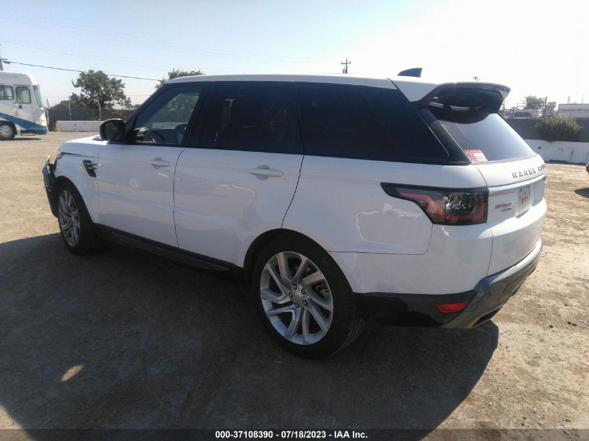 2019 LAND ROVER RANGE ROVER SPORT HSE - SALWR2RV8KA426227