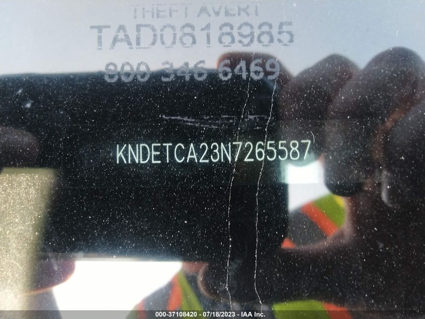 2022 KIA SELTOS SX - KNDETCA23N7265587