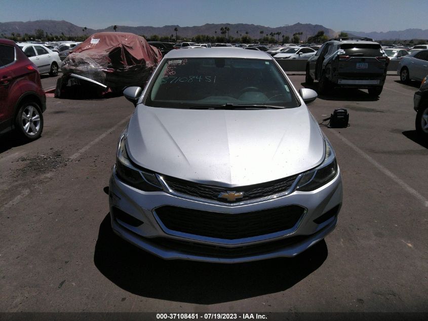 2018 CHEVROLET CRUZE LT - 1G1BE5SM6J7161896