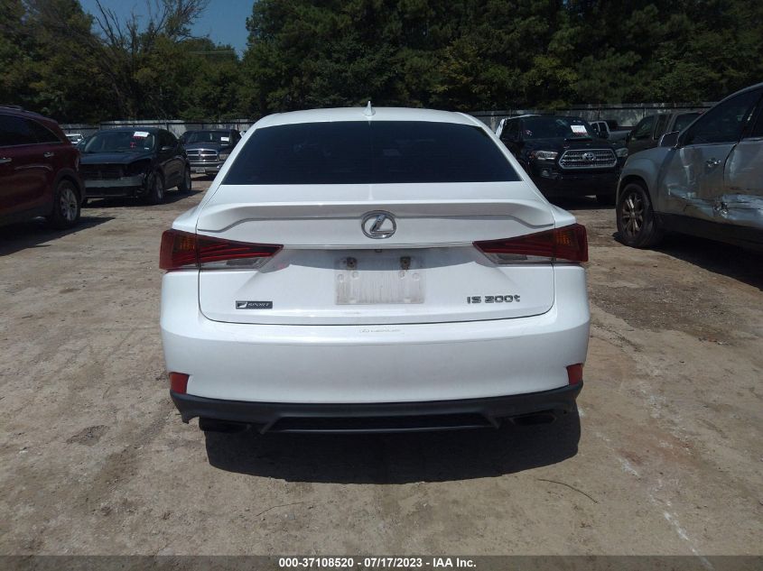 2017 LEXUS IS IS TURBO - JTHBA1D25H5047111