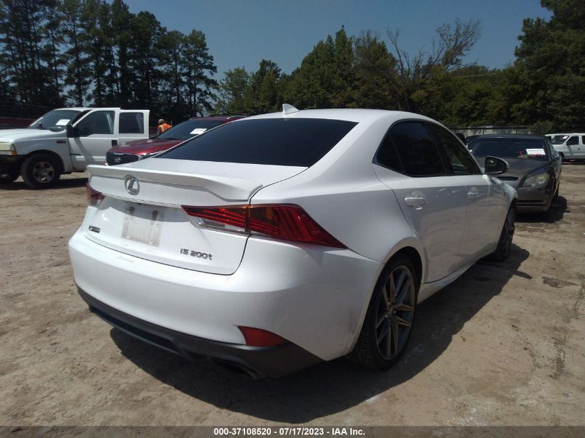 2017 LEXUS IS IS TURBO - JTHBA1D25H5047111