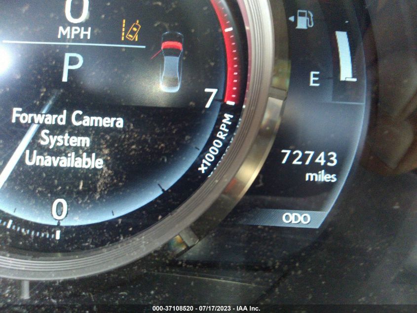 2017 LEXUS IS IS TURBO - JTHBA1D25H5047111