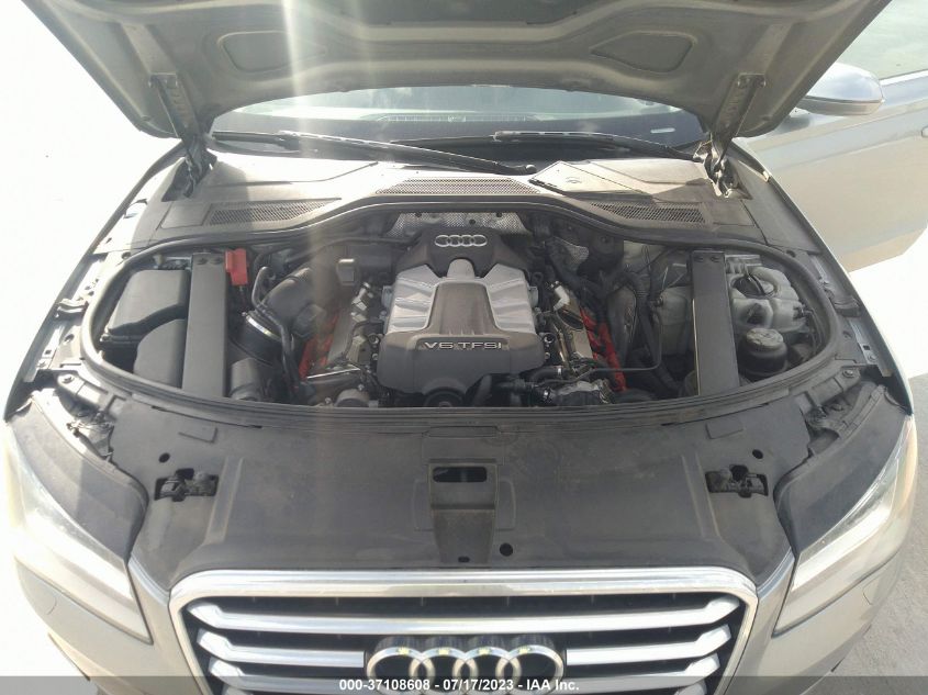 2013 AUDI A8 3.0L - WAUAGAFD1DN000689