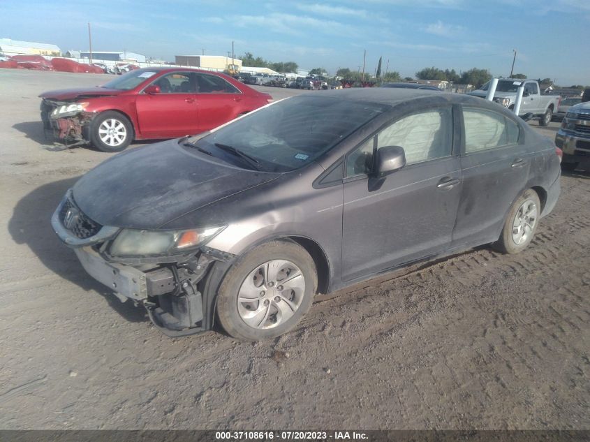 2013 HONDA CIVIC SDN LX - 2HGFB2F53DH542103