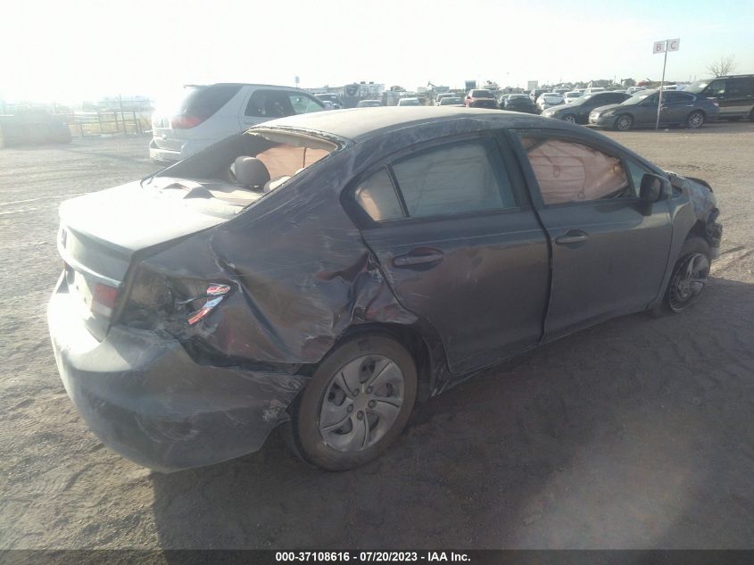 2013 HONDA CIVIC SDN LX - 2HGFB2F53DH542103