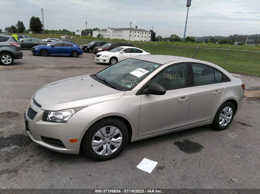2013 CHEVROLET CRUZE LS - 1G1PA5SH4D7266462