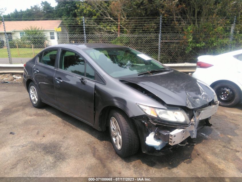 2014 HONDA CIVIC SEDAN LX - 2HGFB2F52EH541364