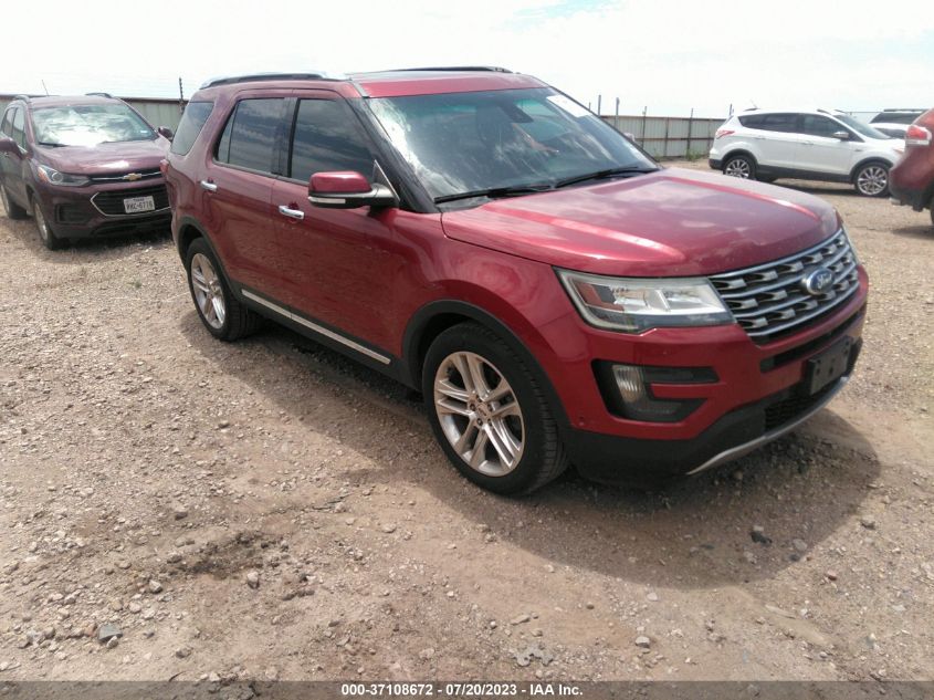 2016 FORD EXPLORER LIMITED - 1FM5K7FHXGGB41466
