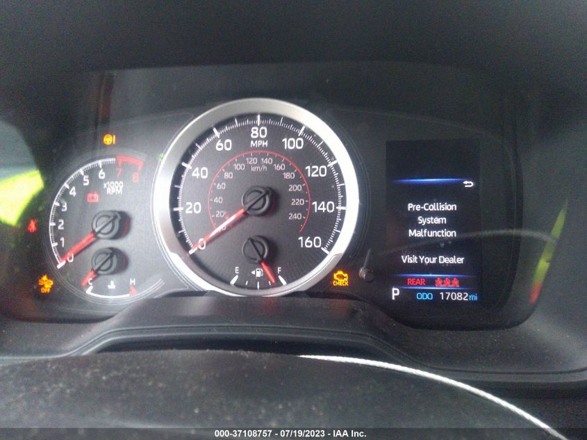 2022 TOYOTA COROLLA SE/SE NIGHTSHADE/APEX SE - JTDS4MCE4NJ088788