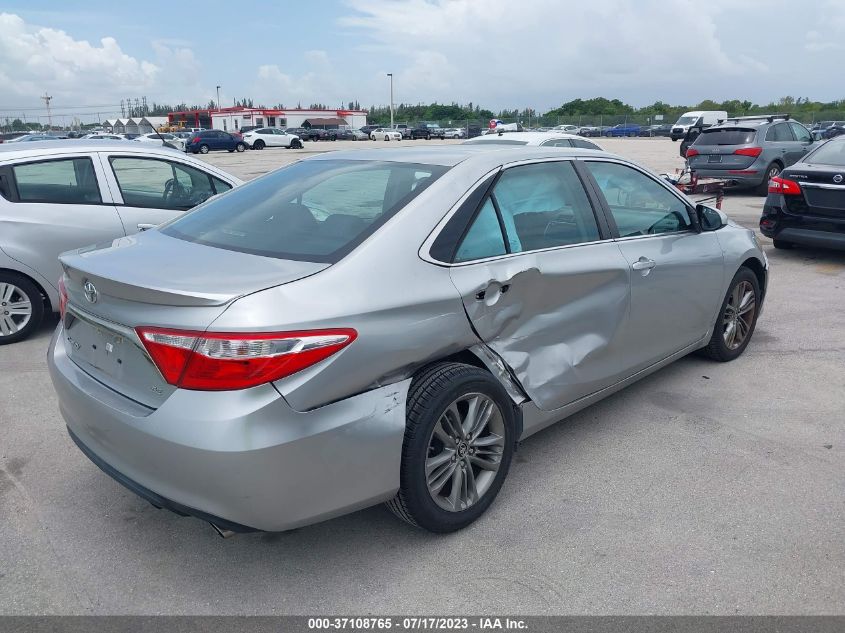 2015 TOYOTA CAMRY XLE/SE/LE/XSE - 4T1BF1FK3FU105361