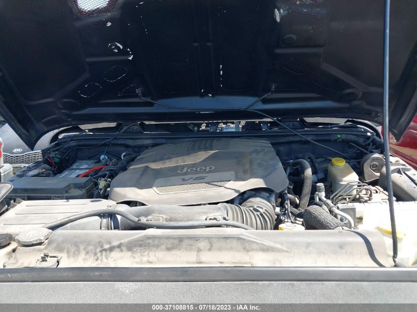 2014 JEEP WRANGLER UNLIMITED SPORT - 1C4HJWDG9EL132819
