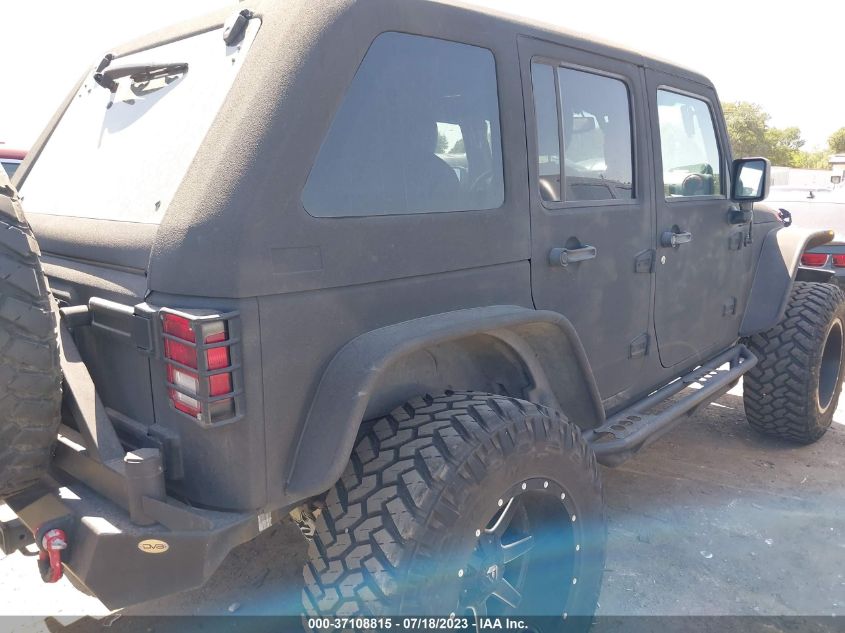 2014 JEEP WRANGLER UNLIMITED SPORT - 1C4HJWDG9EL132819