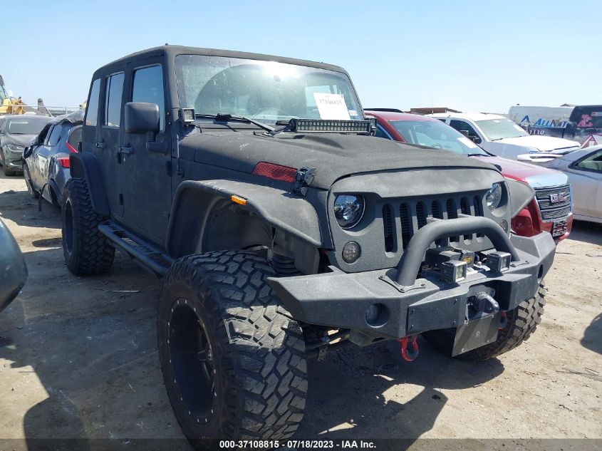 2014 JEEP WRANGLER UNLIMITED SPORT - 1C4HJWDG9EL132819
