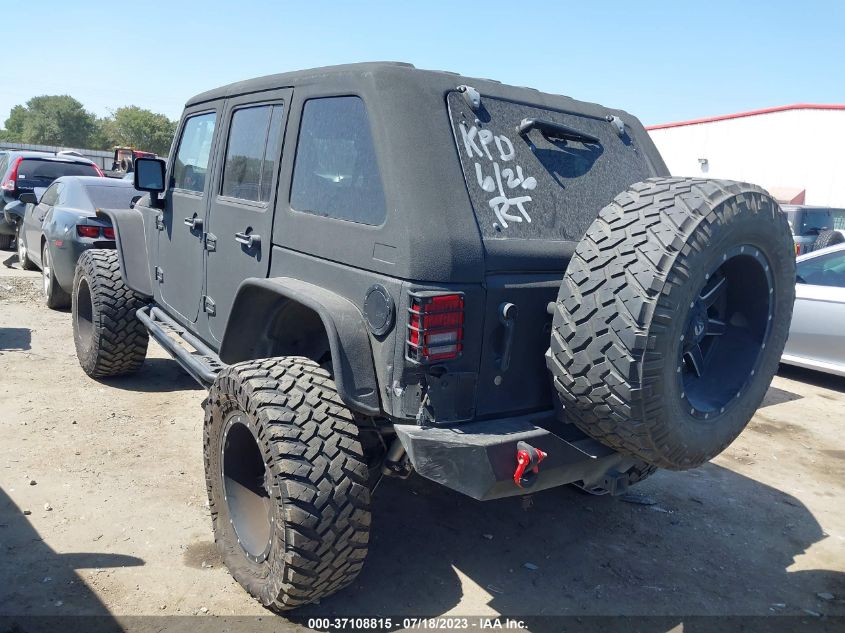 2014 JEEP WRANGLER UNLIMITED SPORT - 1C4HJWDG9EL132819