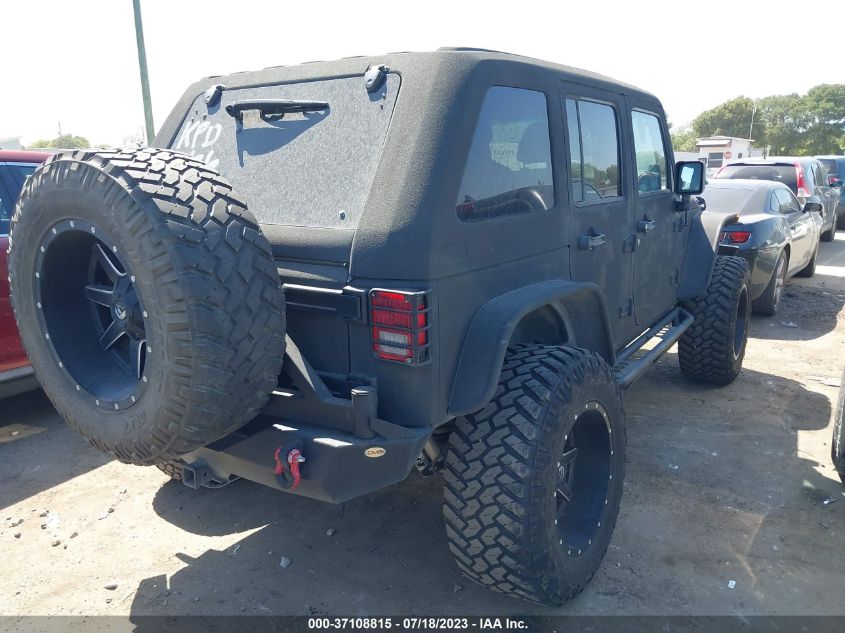 2014 JEEP WRANGLER UNLIMITED SPORT - 1C4HJWDG9EL132819