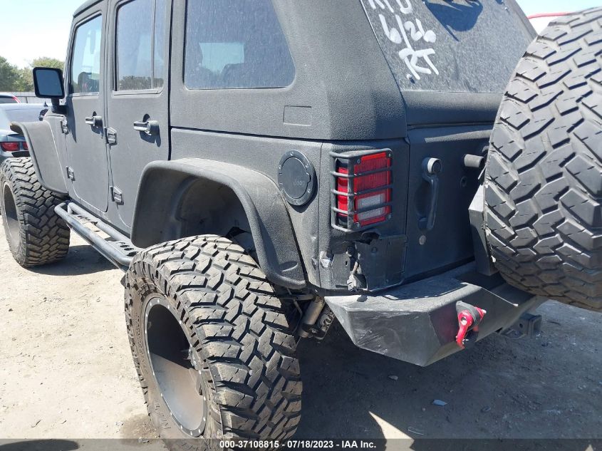 2014 JEEP WRANGLER UNLIMITED SPORT - 1C4HJWDG9EL132819