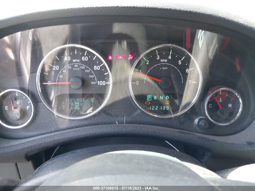 2014 JEEP WRANGLER UNLIMITED SPORT - 1C4HJWDG9EL132819