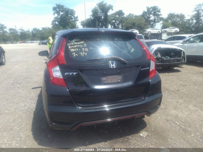 2018 HONDA FIT SPORT - 3HGGK5H6XJM715608
