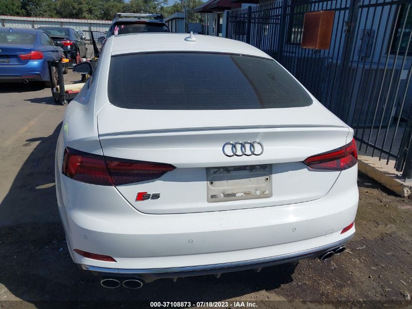 2018 AUDI S5 SPORTBACK PRESTIGE WAUC4CF56JA041392