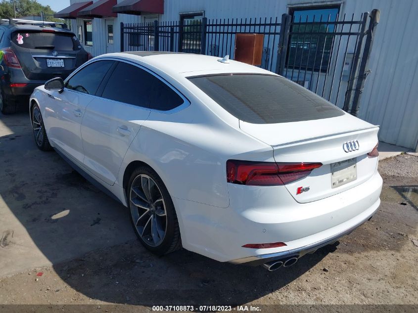 2018 AUDI S5 SPORTBACK PRESTIGE WAUC4CF56JA041392