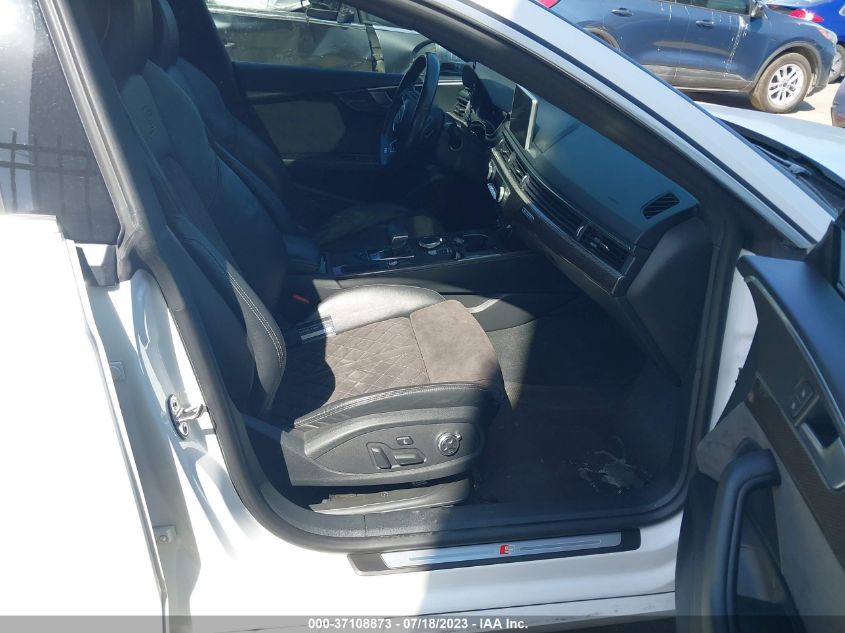 2018 AUDI S5 SPORTBACK PRESTIGE WAUC4CF56JA041392