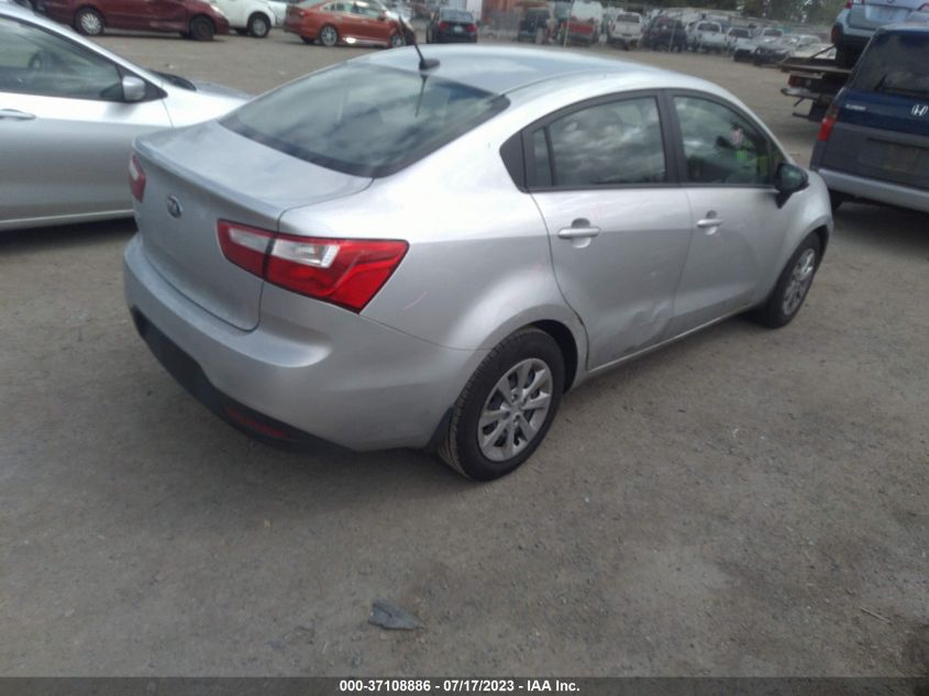 2015 KIA RIO LX - KNADM4A31F6520250