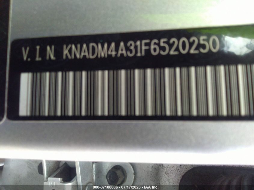 2015 KIA RIO LX - KNADM4A31F6520250