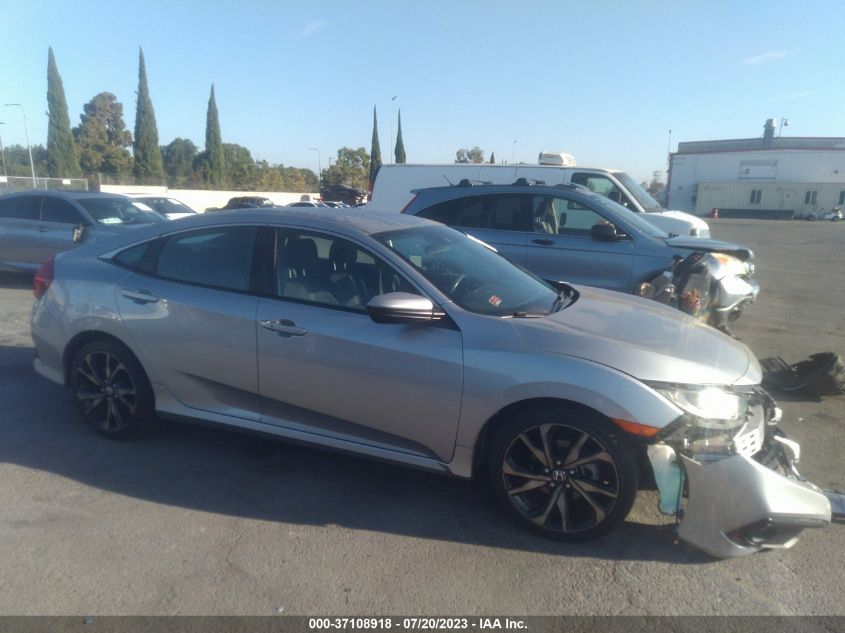 2019 HONDA CIVIC SEDAN SPORT - 2HGFC2F86KH533187