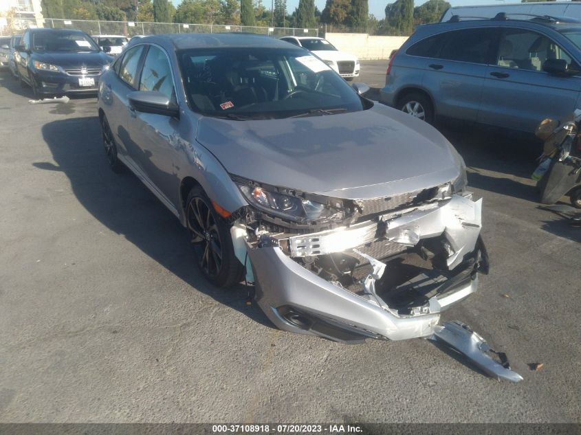 2019 HONDA CIVIC SEDAN SPORT - 2HGFC2F86KH533187