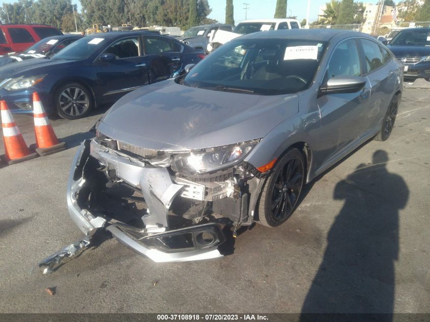 2019 HONDA CIVIC SEDAN SPORT - 2HGFC2F86KH533187