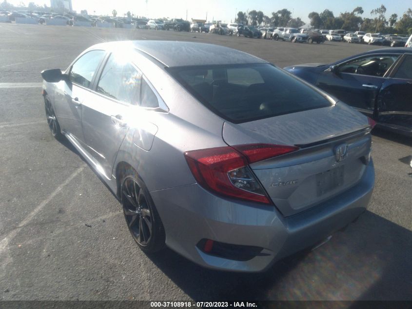 2019 HONDA CIVIC SEDAN SPORT - 2HGFC2F86KH533187