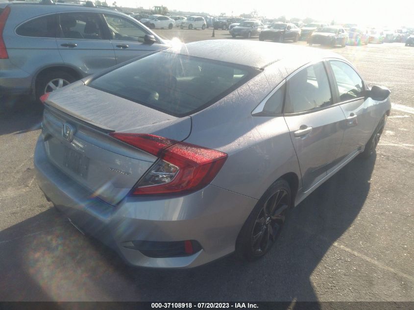 2019 HONDA CIVIC SEDAN SPORT - 2HGFC2F86KH533187