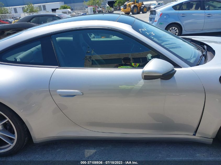 2020 PORSCHE 911 CARRERA - WP0AA2A93LS205959