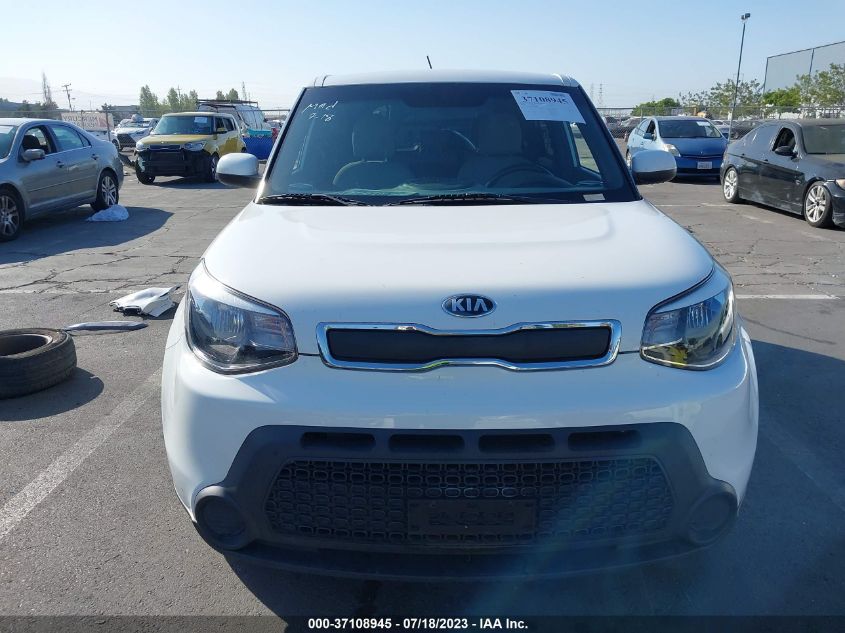 2014 KIA SOUL BASE - KNDJN2A26E7081649