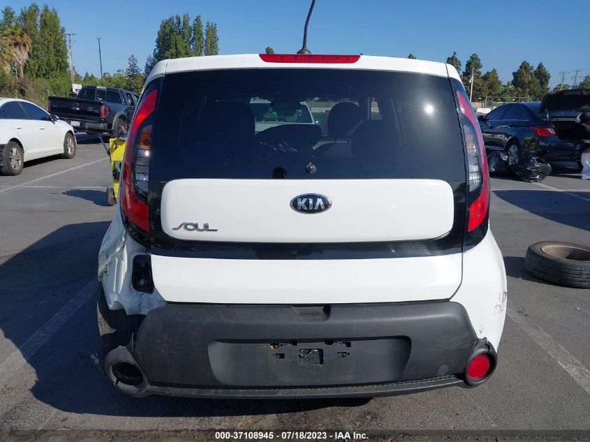 2014 KIA SOUL BASE - KNDJN2A26E7081649