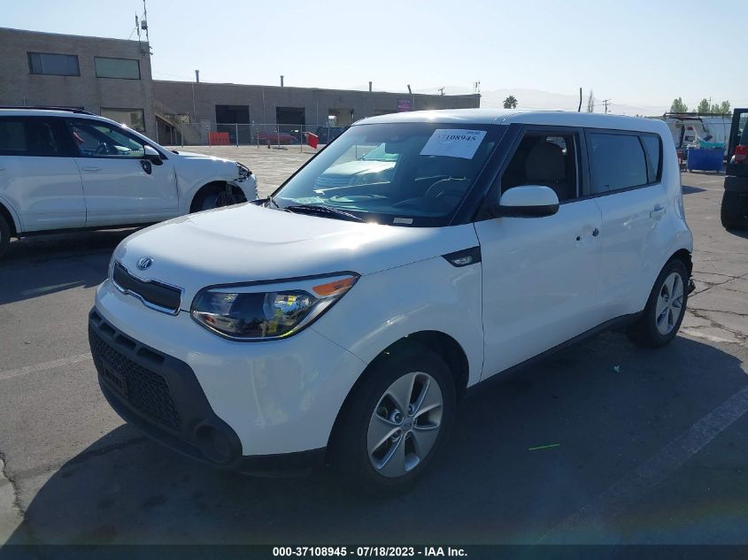 2014 KIA SOUL BASE - KNDJN2A26E7081649
