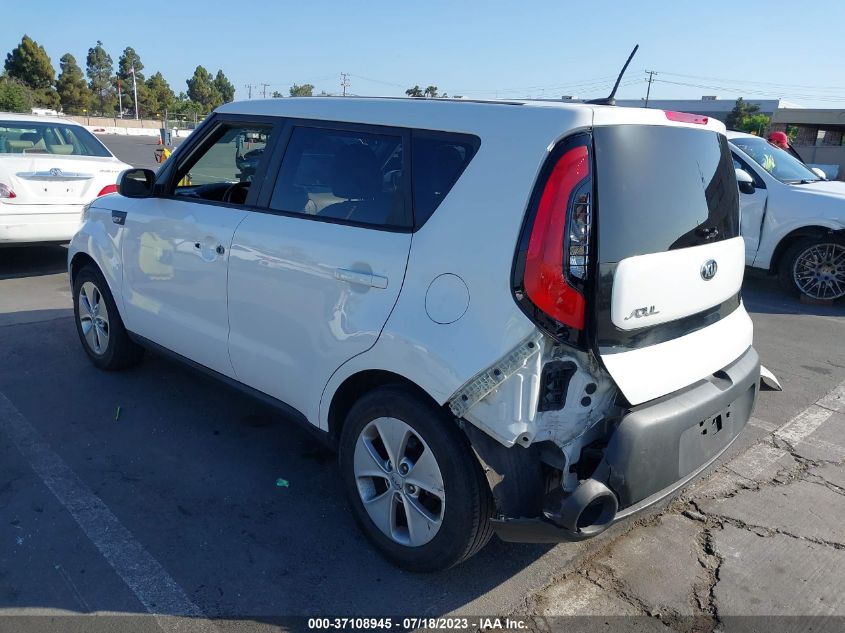 2014 KIA SOUL BASE - KNDJN2A26E7081649