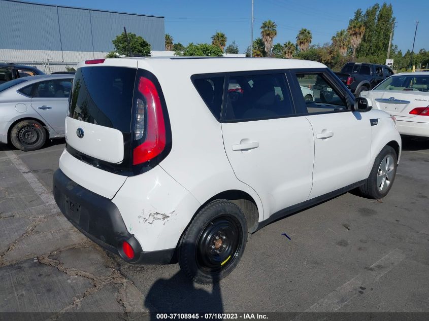 2014 KIA SOUL BASE - KNDJN2A26E7081649