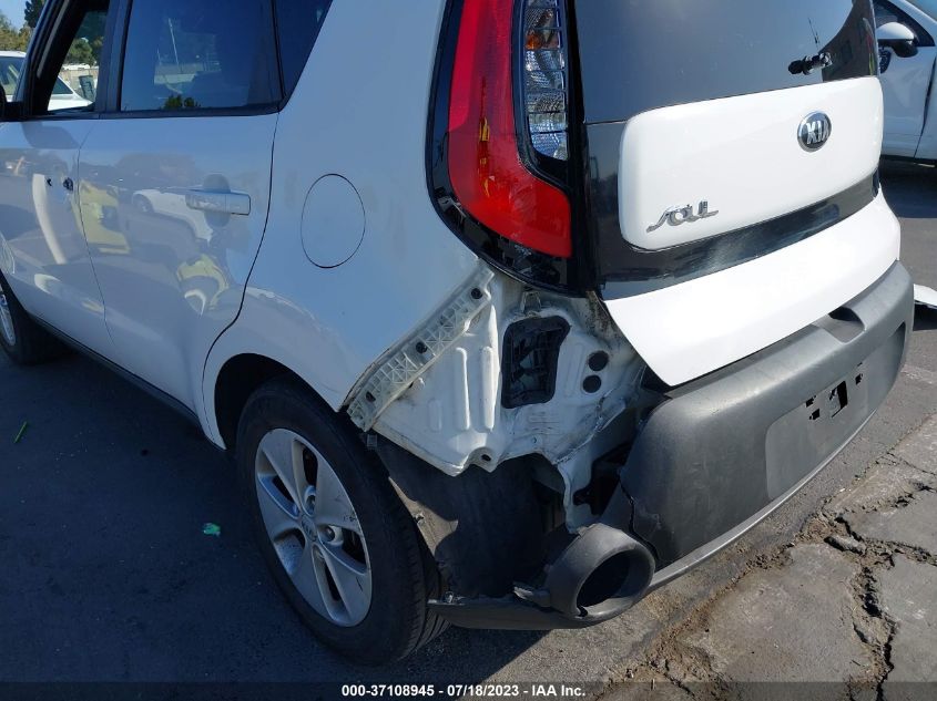 2014 KIA SOUL BASE - KNDJN2A26E7081649