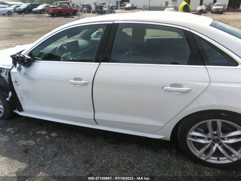 2023 AUDI A4 SEDAN S LINE PREMIUM PLUS - WAUEAAF40PN002361