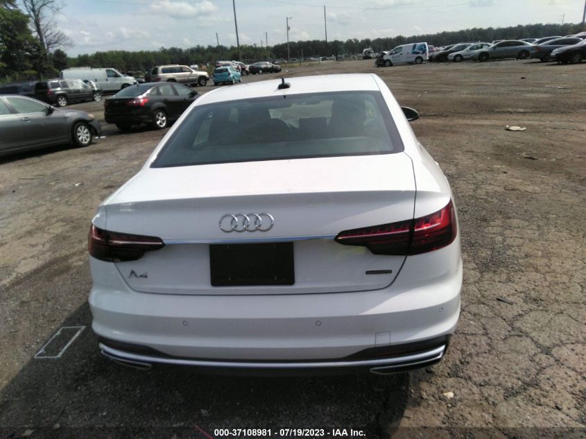 2023 AUDI A4 SEDAN S LINE PREMIUM PLUS - WAUEAAF40PN002361