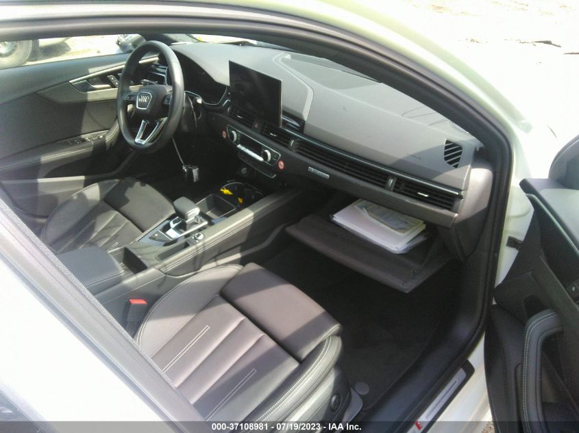 2023 AUDI A4 SEDAN S LINE PREMIUM PLUS - WAUEAAF40PN002361