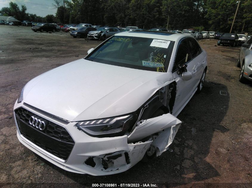 2023 AUDI A4 SEDAN S LINE PREMIUM PLUS - WAUEAAF40PN002361