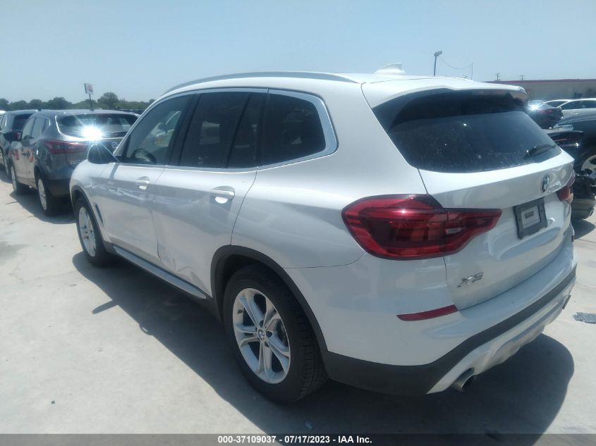 2020 BMW X3 SDRIVE30I - 5UXTY3C02LLE55245