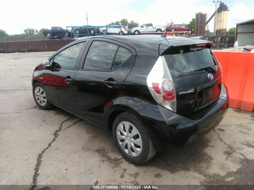 2014 TOYOTA PRIUS C ONE/THREE/TWO/FOUR - JTDKDTB37E1564848