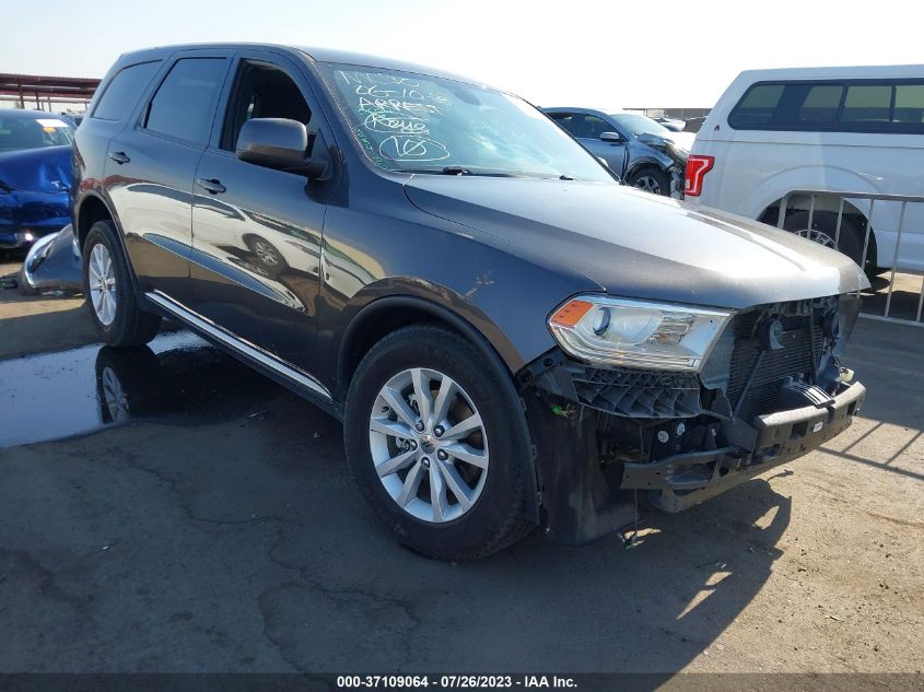 2019 DODGE DURANGO SXT - 1C4RDHAG7KC544454