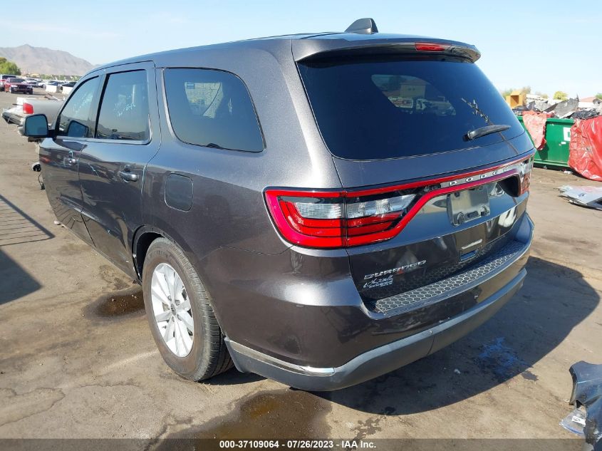 2019 DODGE DURANGO SXT - 1C4RDHAG7KC544454