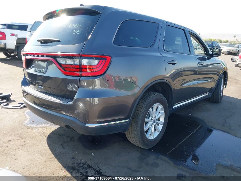 2019 DODGE DURANGO SXT - 1C4RDHAG7KC544454